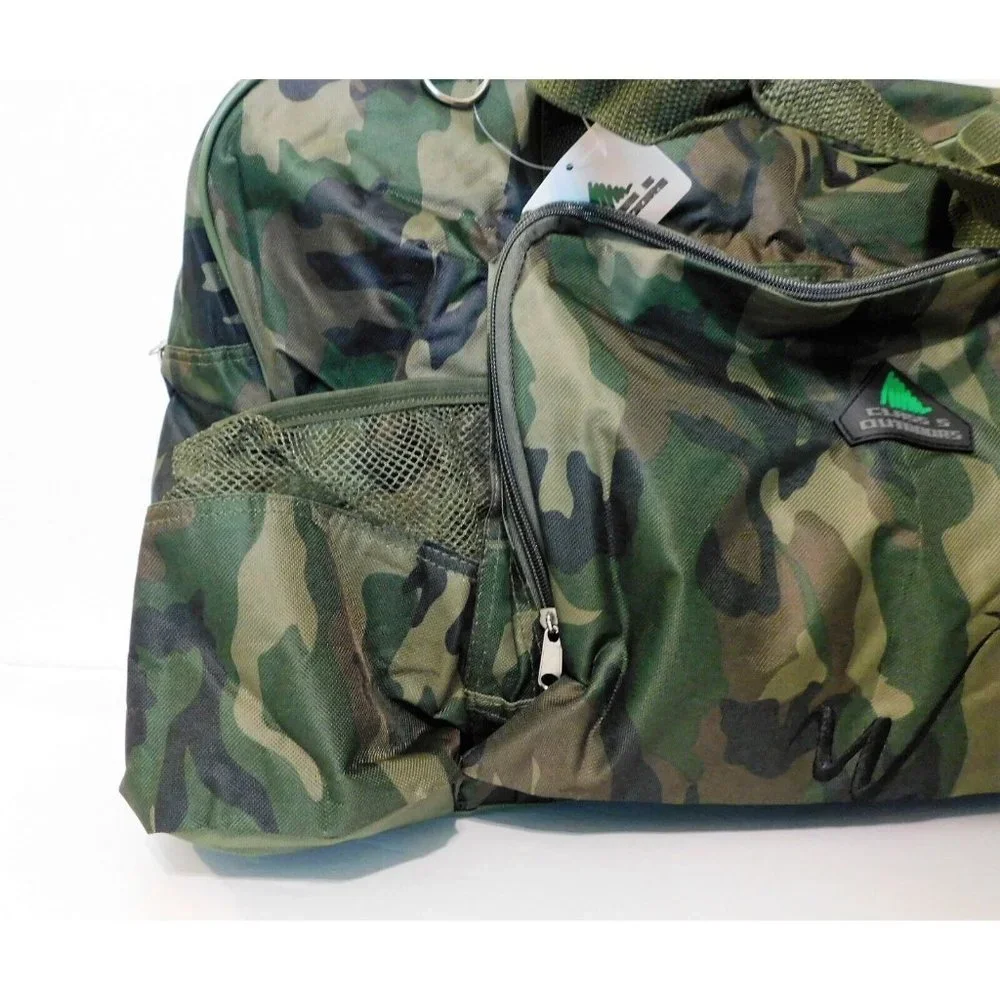 WinStar World Casino Green Camouflage Duffle Bag Class 5 Outdoors NEW
